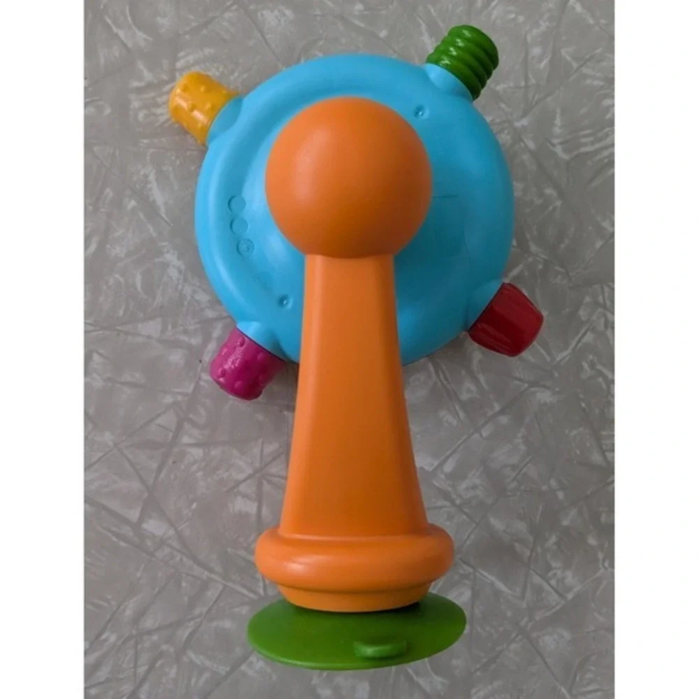 Infantino Stick and‎ See Spinwheel Kaleidoscope Suction High chair Toddler Toy